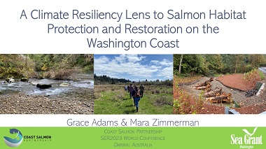 A Climate Resiliency Lens to Salmon Habitat Protection and Restoration on the U.S. Washington State Coast