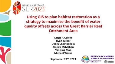 Using GIS to plan habitat restoration as a strategy to maximise the benefit of water quality offsets across the Great Barrier Reef catchment area