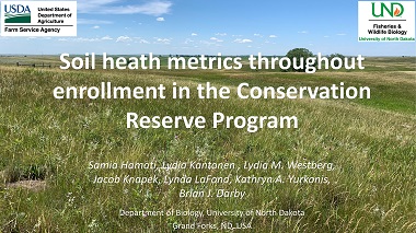 Soil heath metrics throughout enrollment in the Conservation Reserve Program