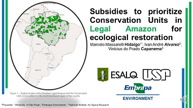 Subsidies to prioritize Conservation Units in Legal Amazon for ecological restoration