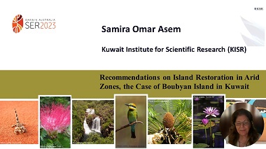 Recommendations on Island Restoration in Arid Zones, the Case of Boubyan Island in Kuwait.