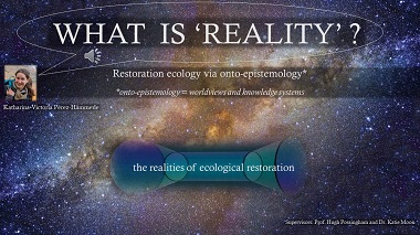 What is 'reality'? Restoration ecology via onto-epistemology