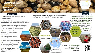 The International Network for Seed-based Restoration (INSR): A Thematic Section of the Society for Ecological Restoration