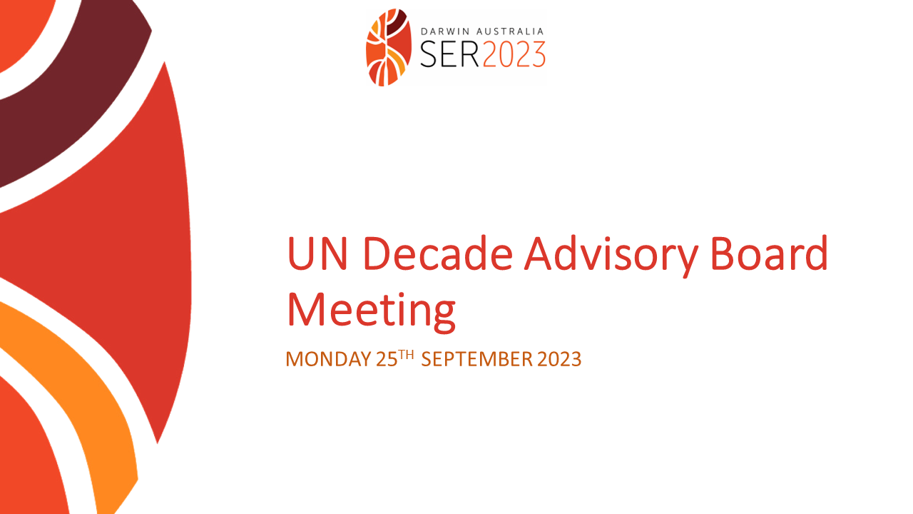 UN Decade Advisory Board Meeting