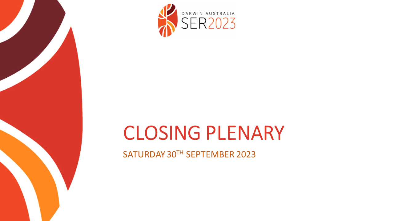 Closing Plenary